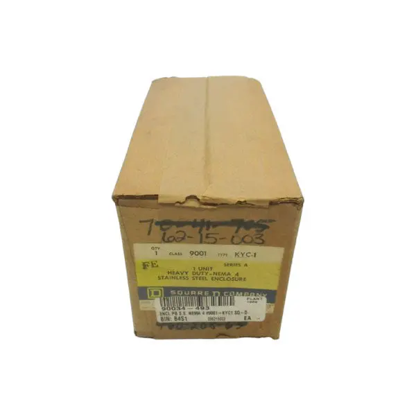 Square D 9001Kyc-1 Ser. A Nsfs 1