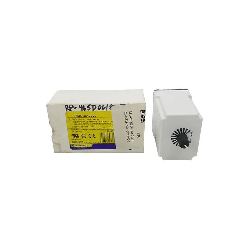Square D 9050Jck17v20 Ser. H 110/120V 10A 0.3-30Min Nsmp 1