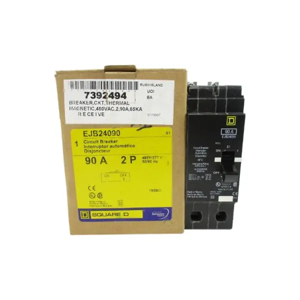 Square D Ejb24090 277-480V 90A Nsmp 1