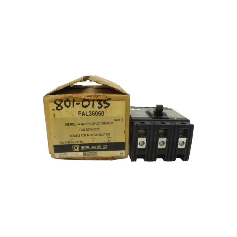 Square D Fal36060 Ser. 2 600Vac 60A (Grey) Nsmp 1
