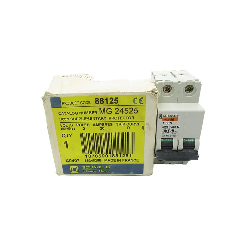 Square D Mg24525 277Vac 20A Nsmp 1
