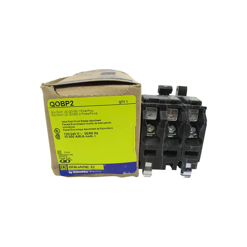 Square D Qobp2 120/240V 20/30A (As Pictured) Nsmp 1