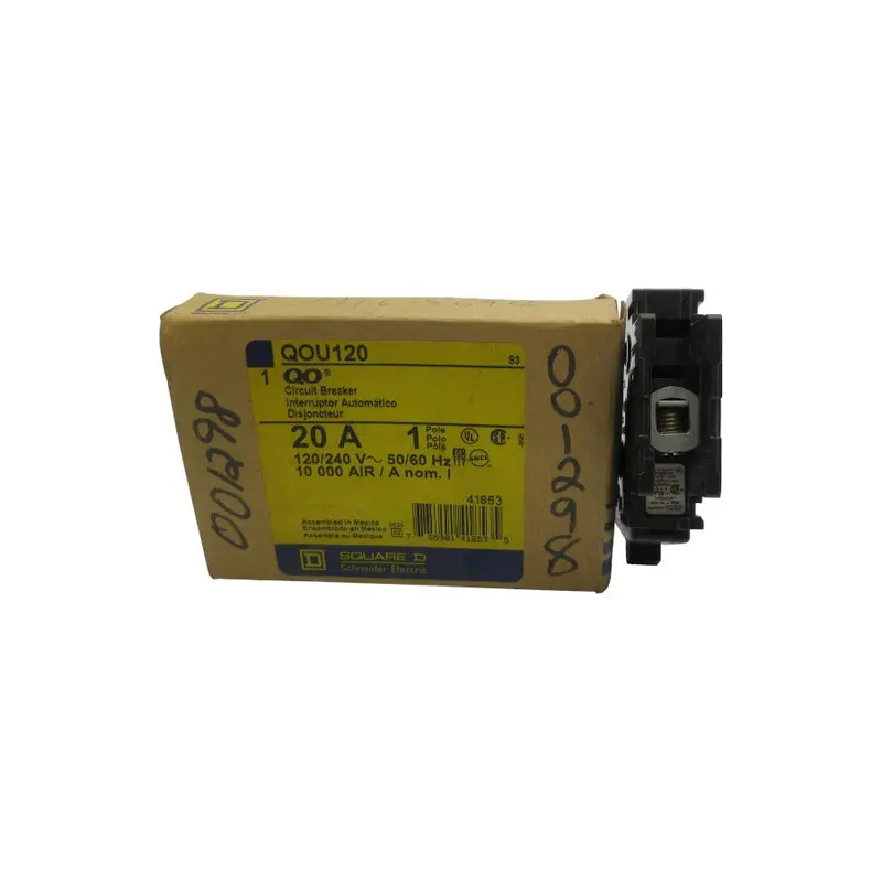 Square D Qou120 Ser. S3 120/240V 20A Nsmp 1