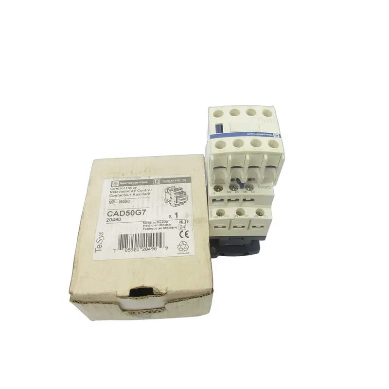 Telemecanique Cad50g7 120V 10A (As Pictured) Nsmp 1