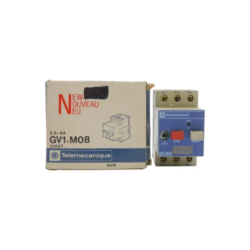 Telemecanique Gv1-M08 660V 2.5-4A Nsmp 1