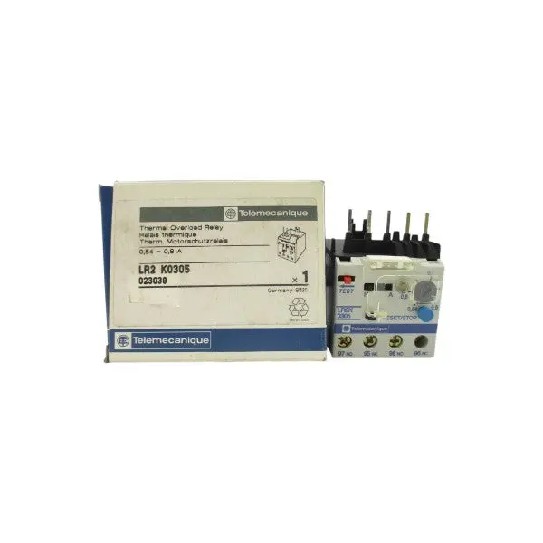 Telemecanique Lr2k0305 690V 0.54-0.8A Nsmp 1
