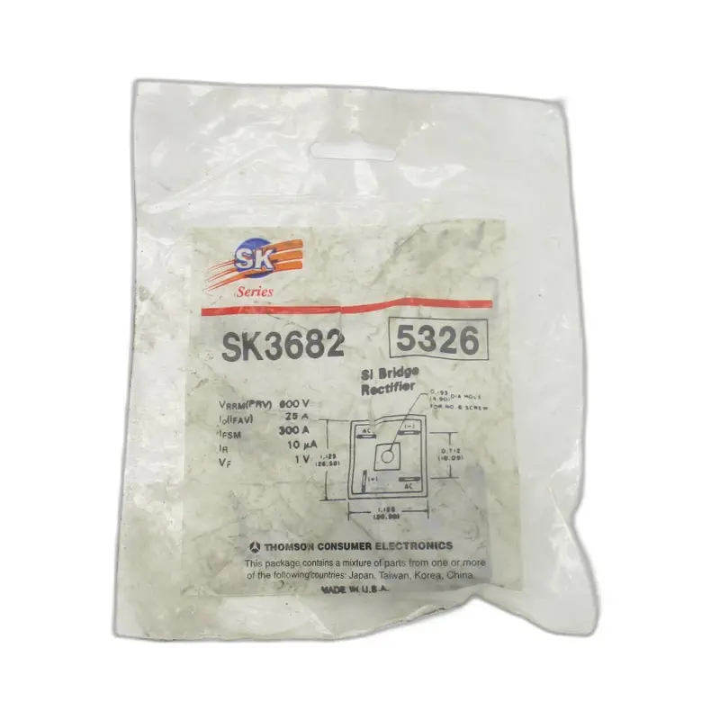 Thomson Consumer Electronics Sk3682 600V 25A Nsmp 1