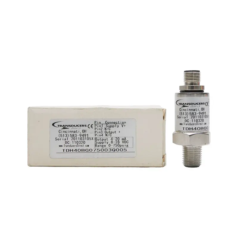 Transducers Direct Tdh40bg075003q005 8-28Vdc 0-750Psi Nsmp 1