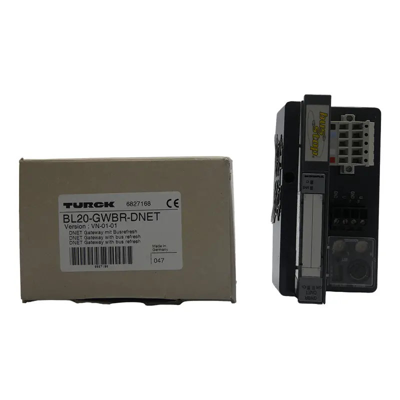 Turck Bl20-Gwbr-Dnet 6827168 F/W V5.07 Ver. Vn-01-01 24Vdc Nsmp 1