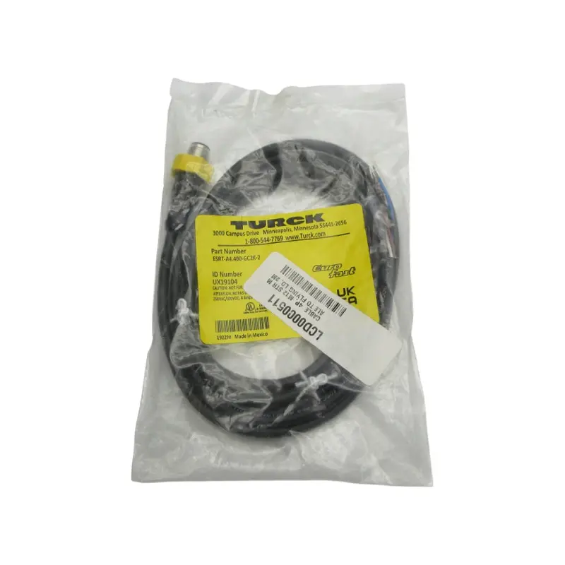 Turck Esrt-A4.400-Gc2k-2 Ux19104 250Vac 4A Nsmp 1
