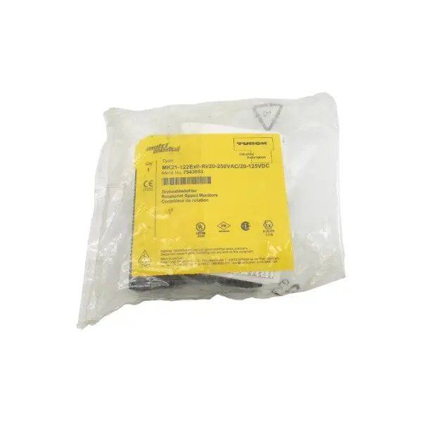 Turck Mk21-122Ex0-Ri/20-250Vac/20-125Vdc 7543053 Nsmp 1