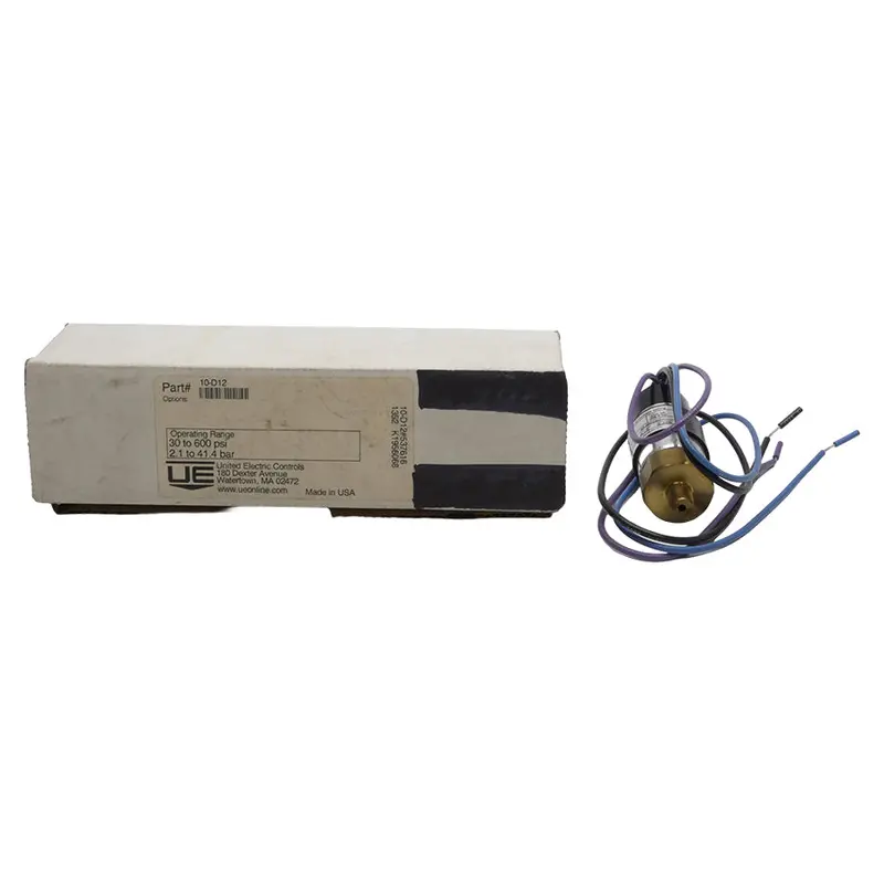 United Electric 10-D12 250Vac 5A 30-600Psi Nsmp 1