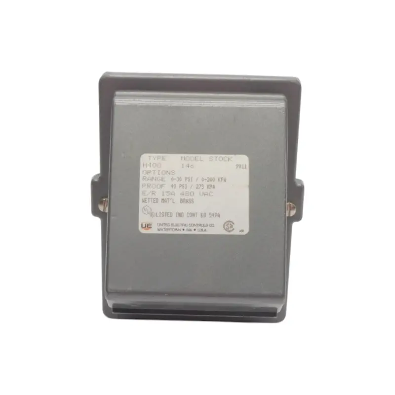 United Electric H400-146 480Vac 15A 0-30Psi Nsnp 1