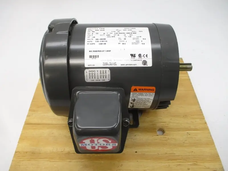 Us Motors U1s1ac F015 208-230/460V 3.20-2.90/1.50A Nsmp 2