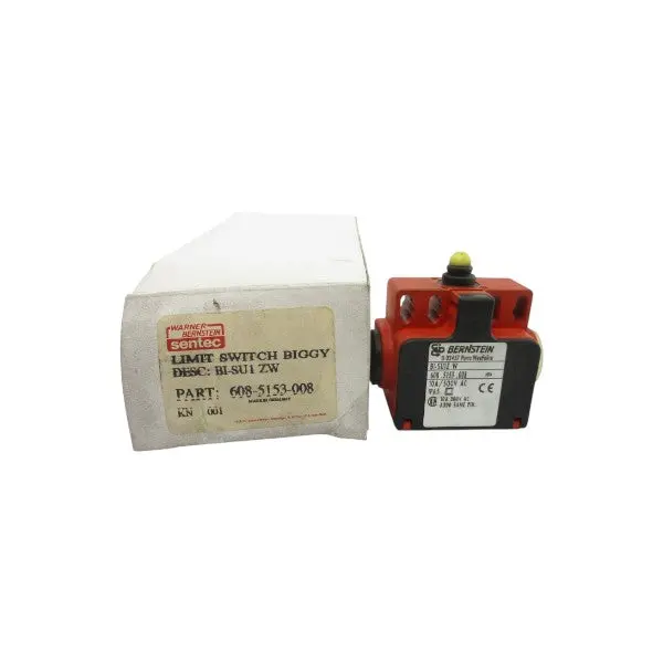 Warner Bernstein 608-5153-008 Bi-Su1zw 500Vac 10A Nsmp 1