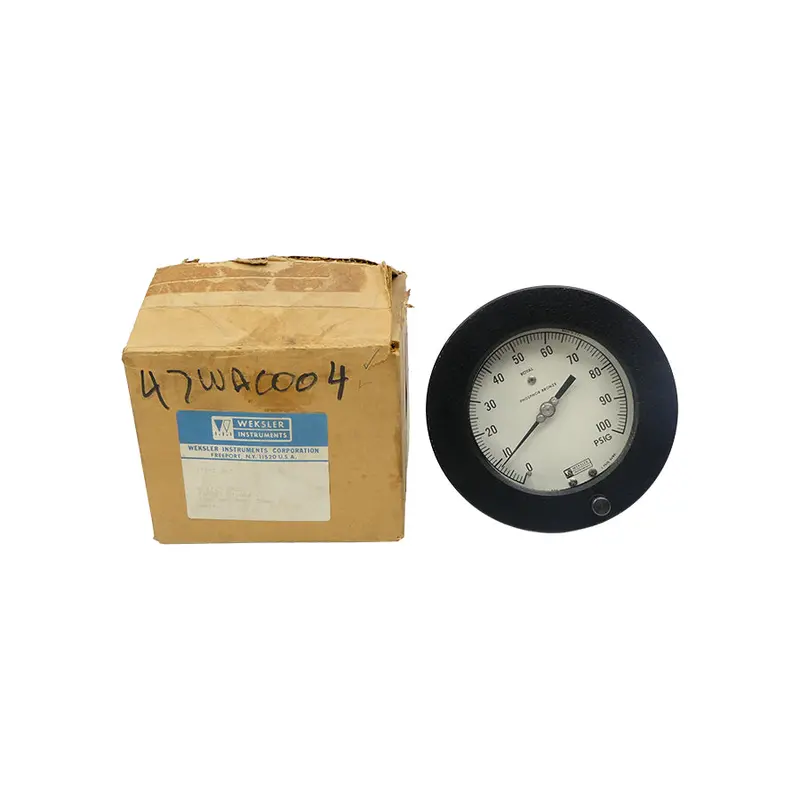 Weksler Instruments Aa14w 0-100Psi 4-1/2" Nsmp 1