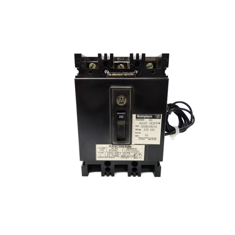 Westinghouse 2609D39g18 600Vac 100A Nsnp 1