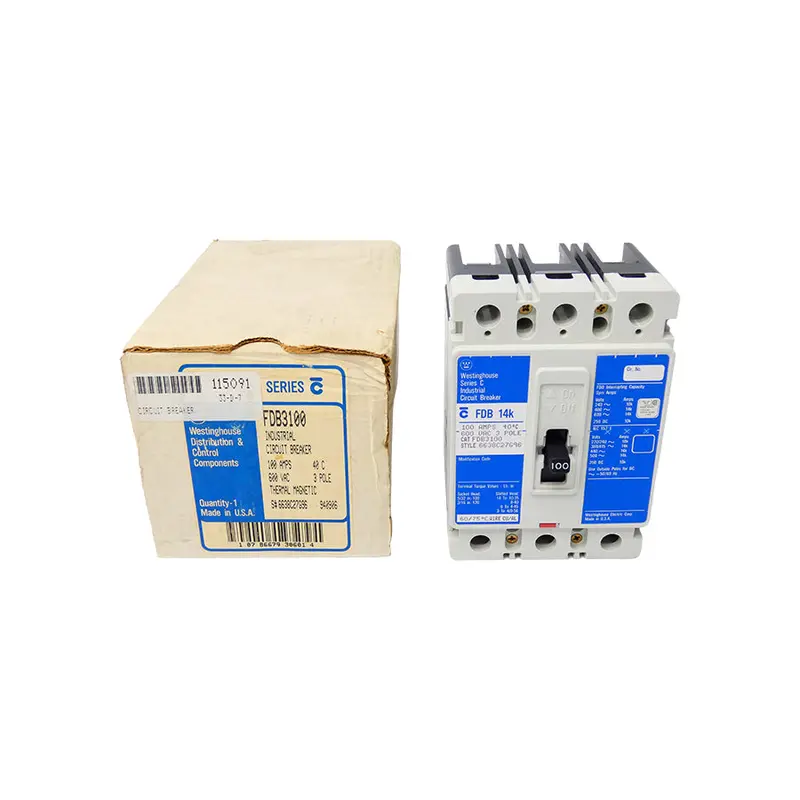 Westinghouse Fdb3100 6638C27g96 Ser. C 600Vac 100A Nsmp 1