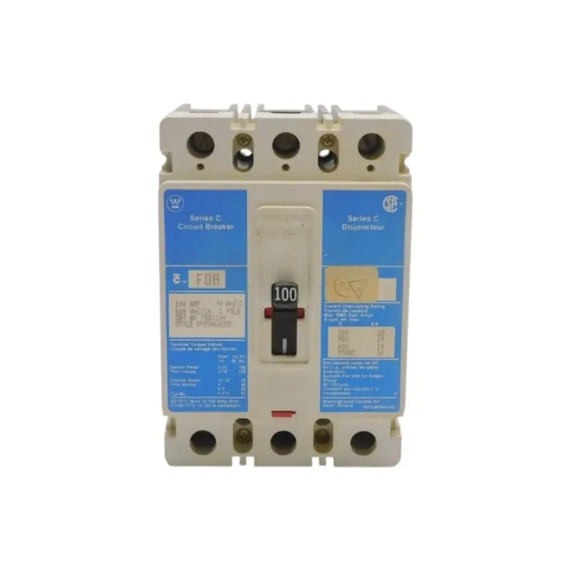 Westinghouse Fdb3100 Ser. C 600Vac 100A Unmp 1