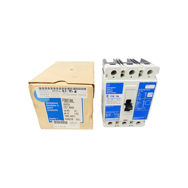 Westinghouse Fdb3100l 6638C31g96 Ser. C 600Vac 100A Nsmp 1