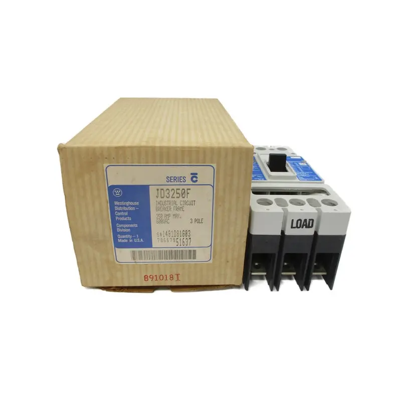 Westinghouse Jd3250f 1491D81g03 Ser. C 600Vac 250A Nsmp 1