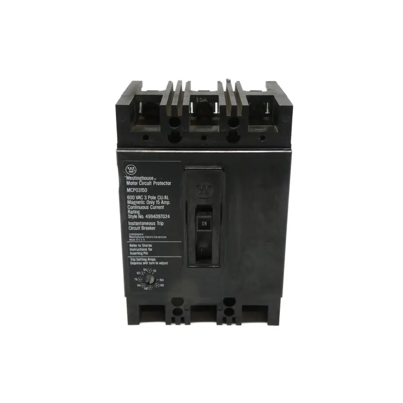 Westinghouse Mcp03150 4994D97g24 600Vac 15A Unmp 1