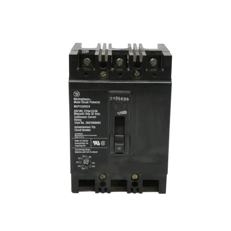 Westinghouse Mcp13300cr 2607D80g05 600Vac 30A Unmp 1