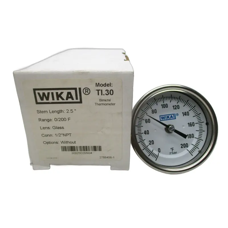 Wika Ti.30 0-200'F 2.5" Nsmp 1
