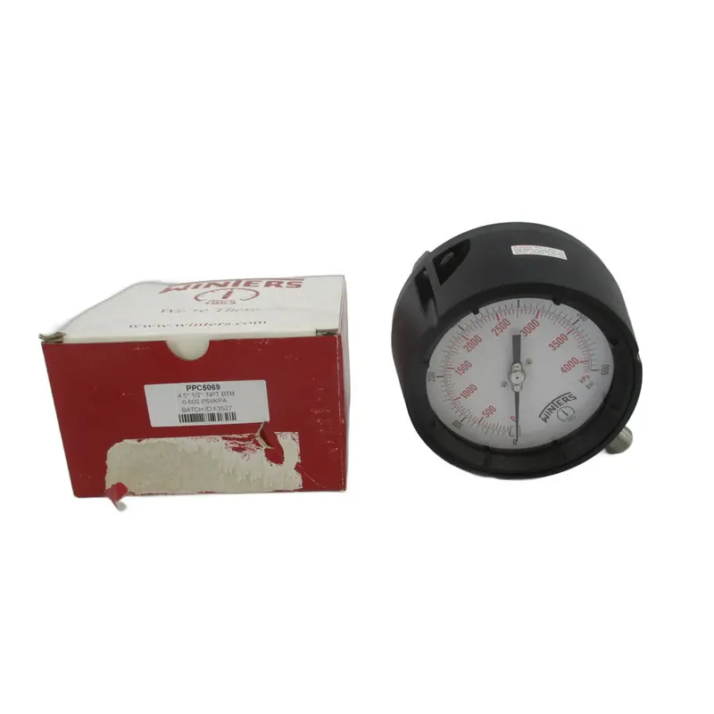 Winters Ppc5069 0-600Psi 4.5" 1/2" Nsmp 1