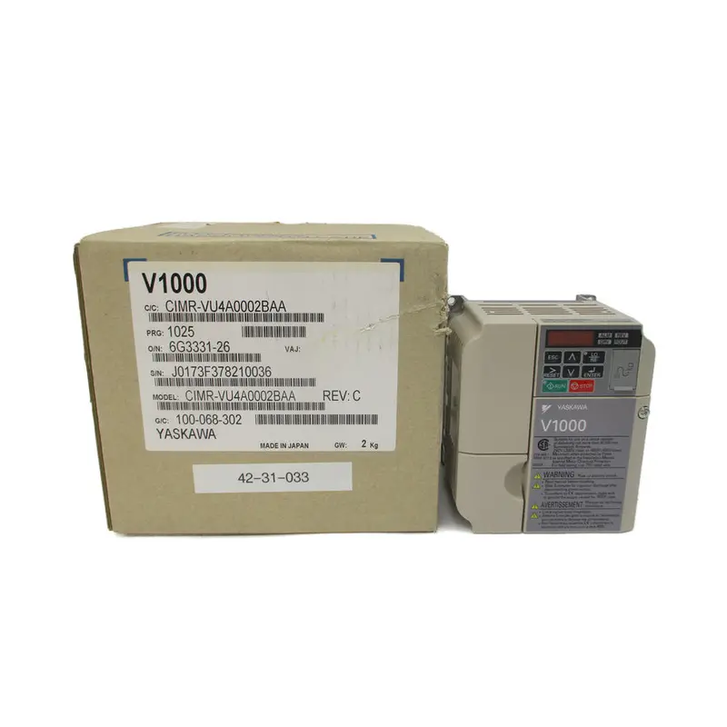 Yaskawa Cimr-Vu4a0002baa 380-480Vac 2.1/1.8A Rev. C Nsmp 1