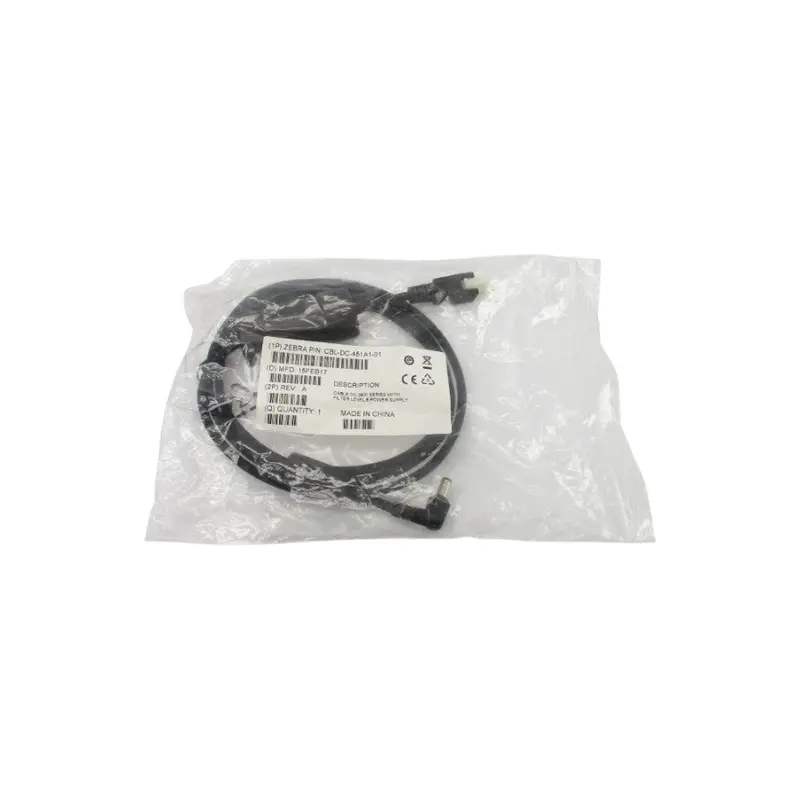 Zebra Cbl-Dc-451A1-01 Rev. A Nsmp 1