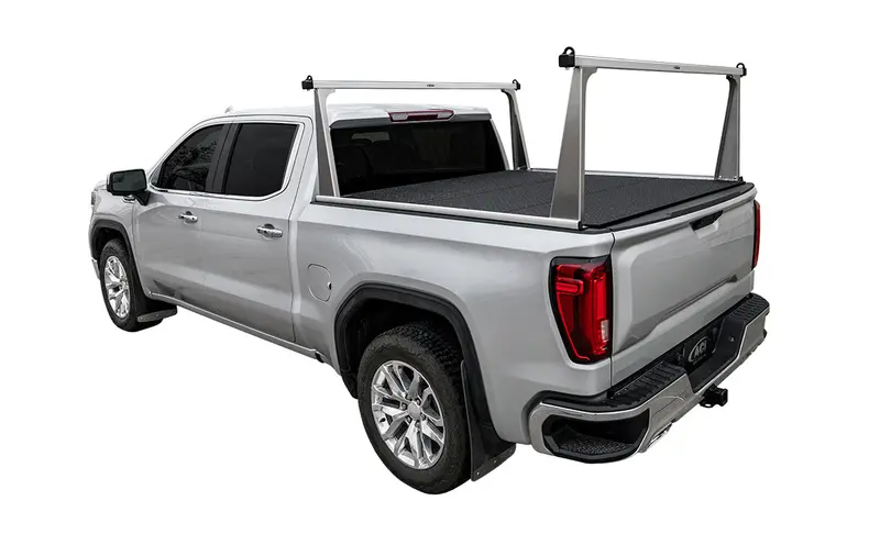 Adarac F2020141 Adarac™ Aluminum Pro Series Truck Bed Rack System; Silver Finish; 1