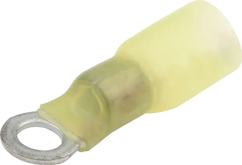 Allstar Performance 76083 Heat-Shrink Ring Terminal Kit – #10 Hole Size, 12–10 Awg, 10-Pack 1