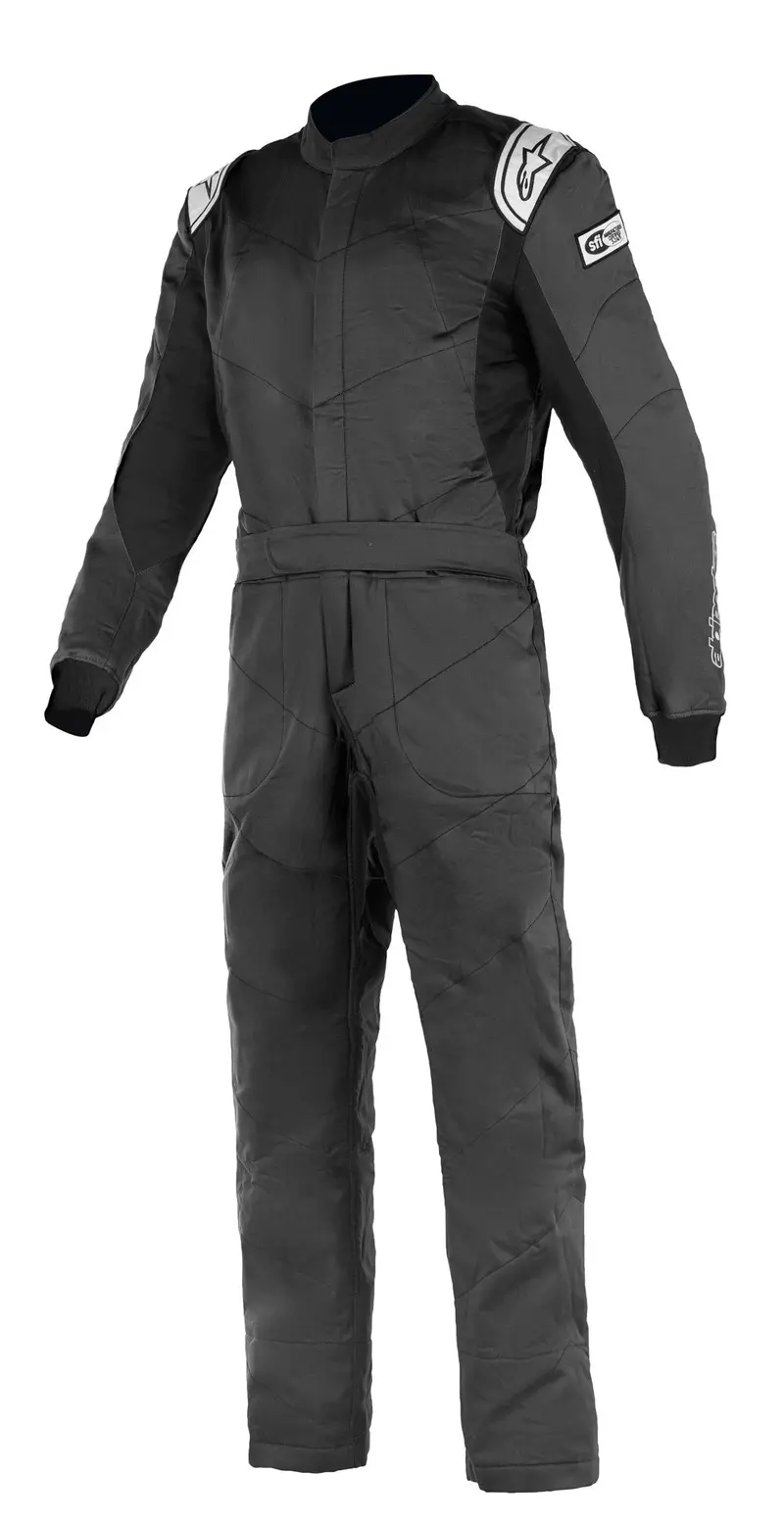 Alpinestars Knoxville V2 Racing Suit – Black, Size Small, Fia-Certified Protection 1