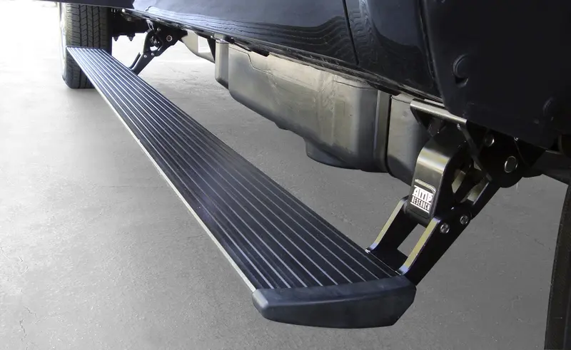 Amp Research 75164-01A Powerstep™ Retractable Running Board With Oem-Style Lighting 1
