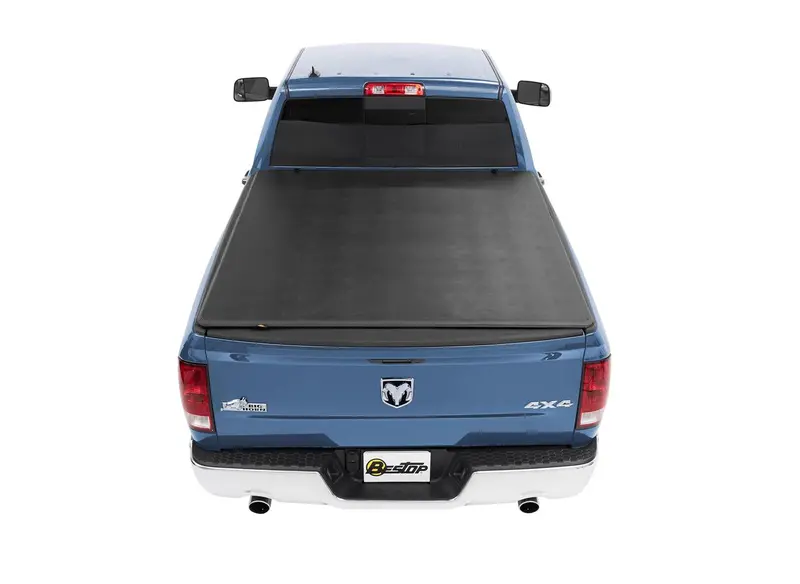 Bestop Ez-Fold Soft Tonneau Cover – Fits 2019–2021 Ram 2500/3500 With 8-Foot Bed (16229-01) 1