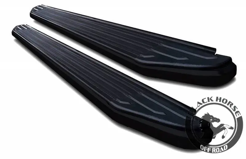Black Horse Off Road Pr-T369Bk Peerless Running Boards – Heavy-Duty Steel, Black Finish 1