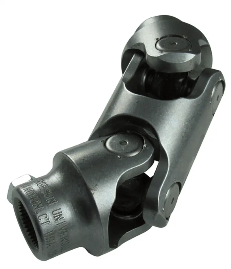 Borgeson 025268 Double-Steering U-Joint – 1-Inch Double-D To 1-Inch Smooth Bore 1