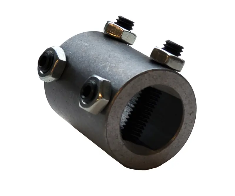 Borgeson 315252 Steel Steering Coupler For 1-Inch Double-Diameter Shafts 1