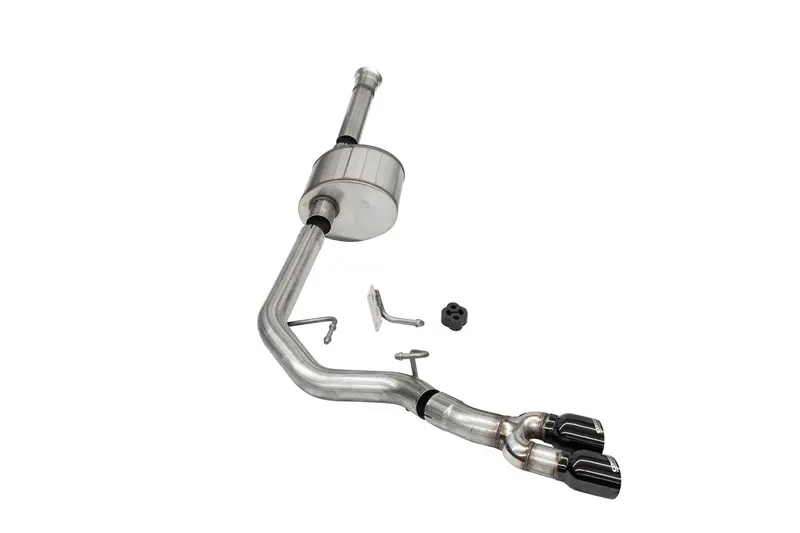 Corsa Performance 21147Blk Xtreme Cat-Back Exhaust System – Black Polished Stainless Steel 1