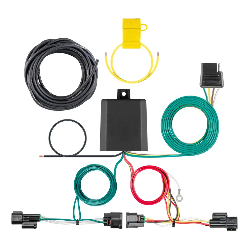 Curt 56483 Custom Vehicle-Specific Wiring Harness – 4-Way Flat Trailer Connector For Honda Hr-V 1