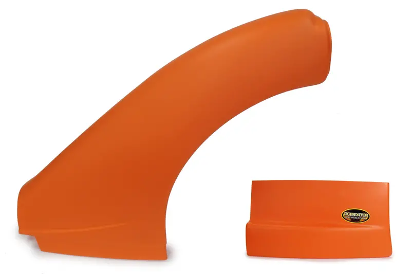 Dominator Race Products 2302-Or Late Model Flare Panel – Left-Side, Orange Finish, Race-Ready Fit 1