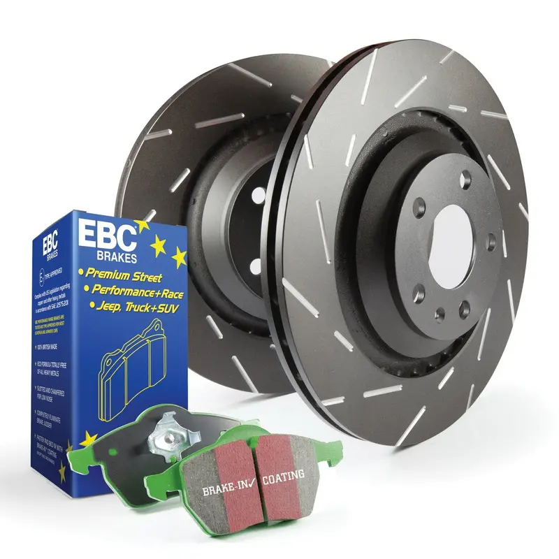 Ebc Greenstuff 2000 Brake Kit – High-Friction Pads & Usr Rotors (S2Kr2170) 1