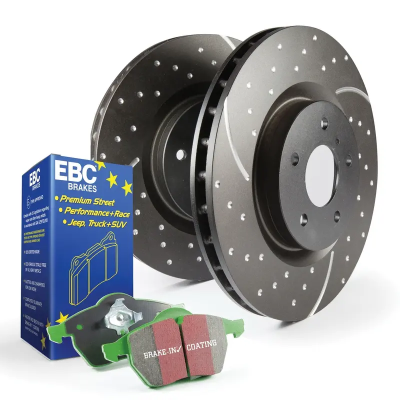 Ebc Greenstuff 2000 Brake Kit With Gd Rotors For S10 Trucks 1