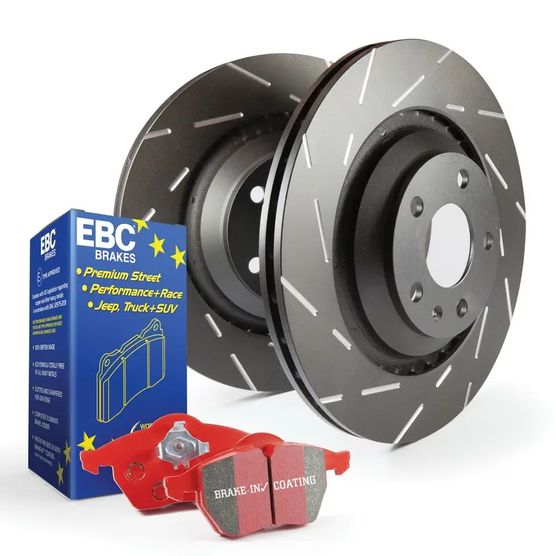 Ebc S4Kf1475 Redstuff Street Performance Brake Kit With Usr Rotors 1