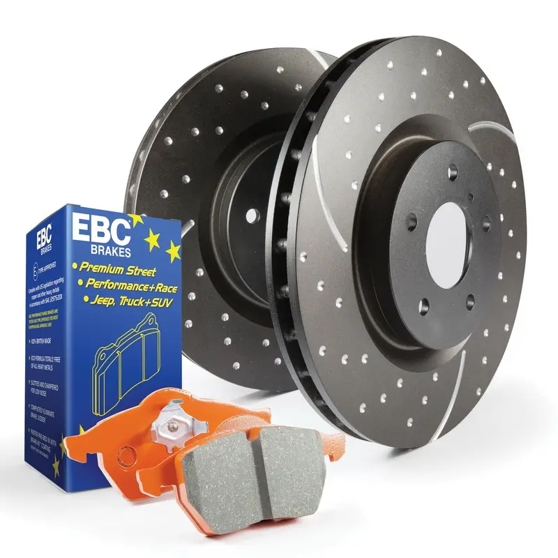 Ebc S8Kf1223 Orangestuff Brake Pad & Gd Rotor Kit – High-Performance Stopping Power 1