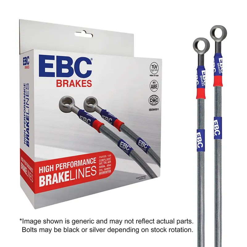 Ebc Stainless Steel Braided Brake Line Kit – Bla7569-6L 1