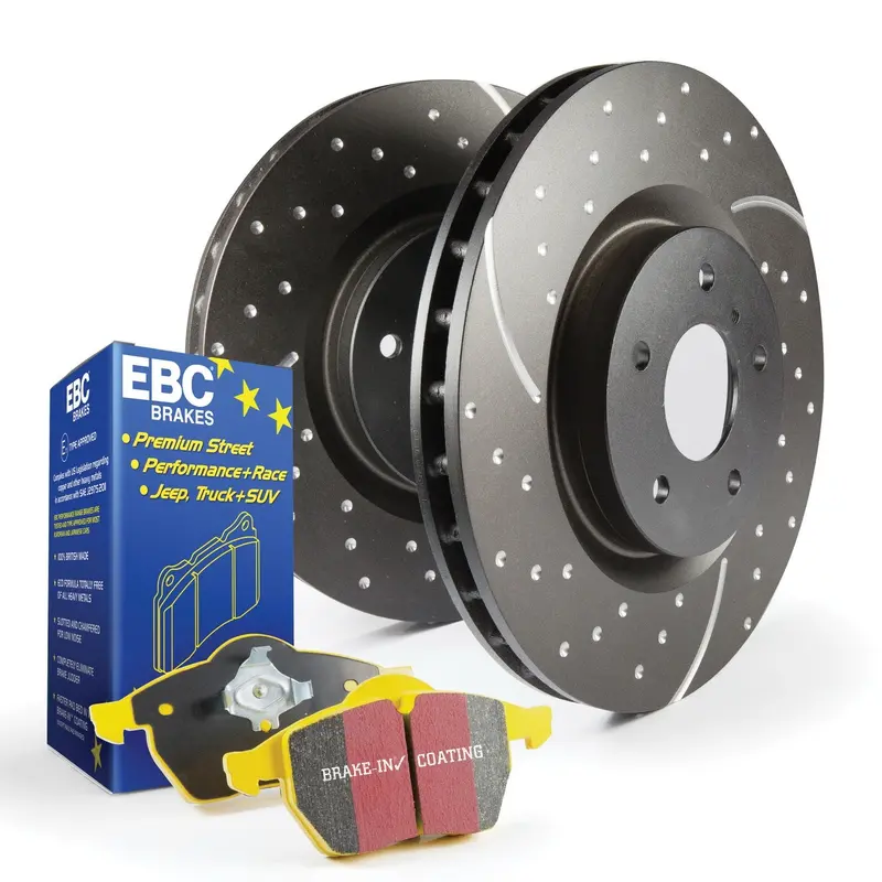 Ebc Yellowstuff Brake Pad & Gd Rotor Kit – S5Kf1072 Performance Upgrade 1