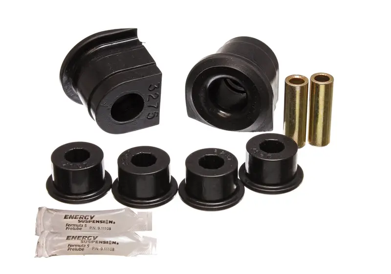 Energy Suspension Front Control Arm Bushings – Black Polyurethane Performance Set (11.3102G) 1