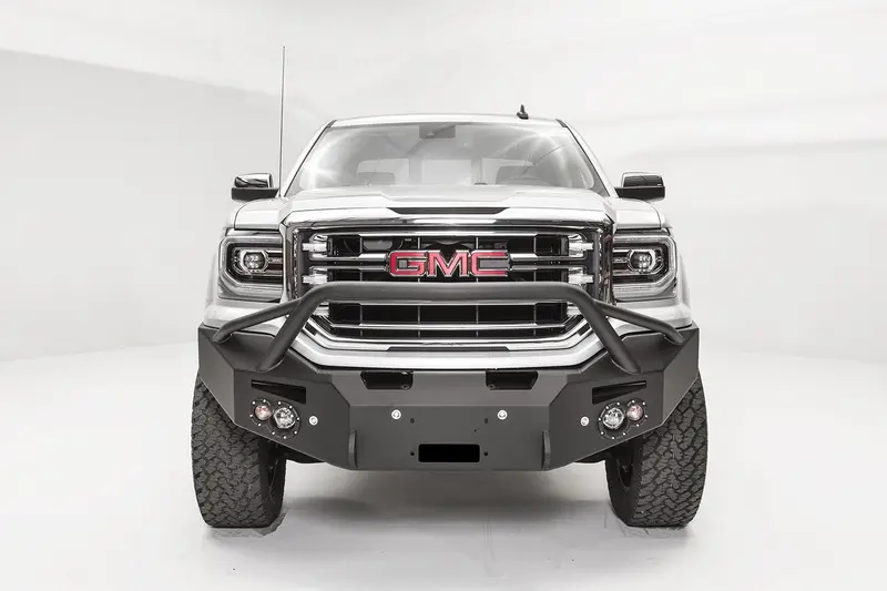 Fab Fours Gs16-F3952-B Heavy-Duty Winch-Ready Front Bumper 1